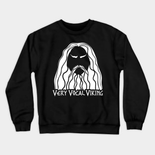 VVV Woodcut Face Crewneck Sweatshirt